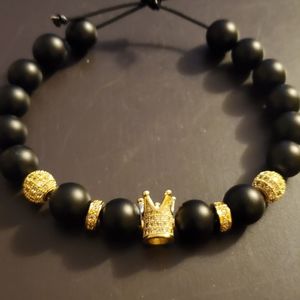 Crown bracelet unisex